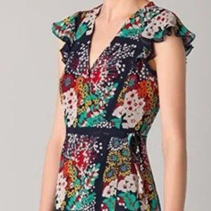 Nanette Lepore floral wrap dress